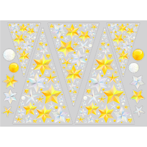 【PP】キラキラスター ツリー ミニの写真