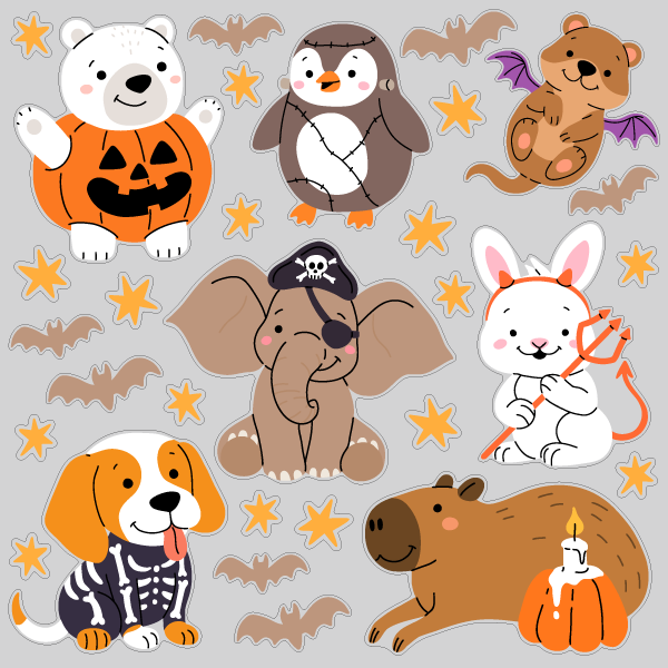 【VP】ハロウィン仮装アニマルA