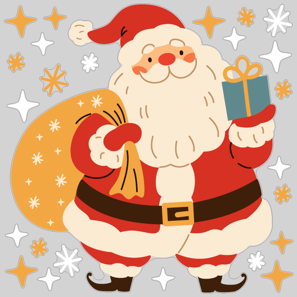 【VP】ふわひげサンタプレゼント配達