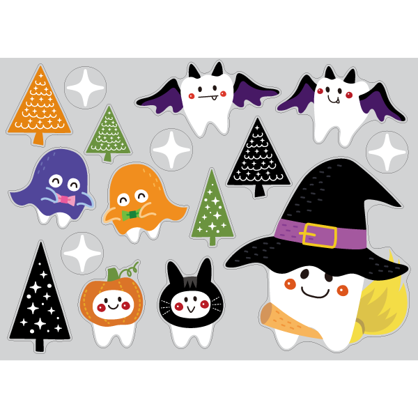 【PP】ハッピースマイルハロウィン ミニ Aの写真