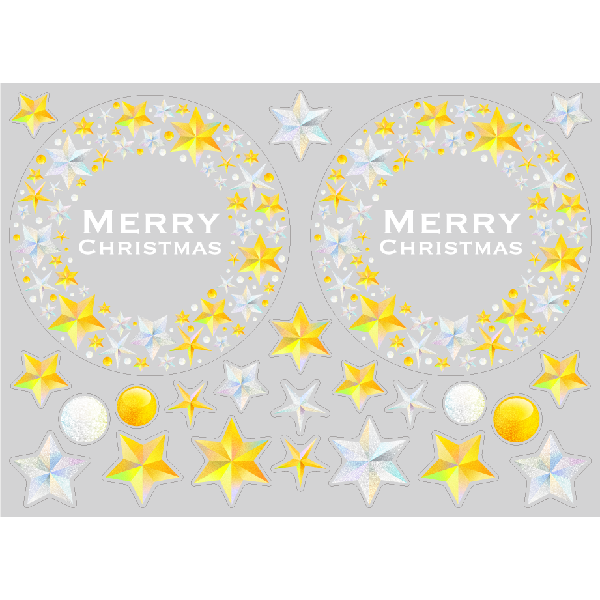 【PP】キラキラスター リース ミニの写真