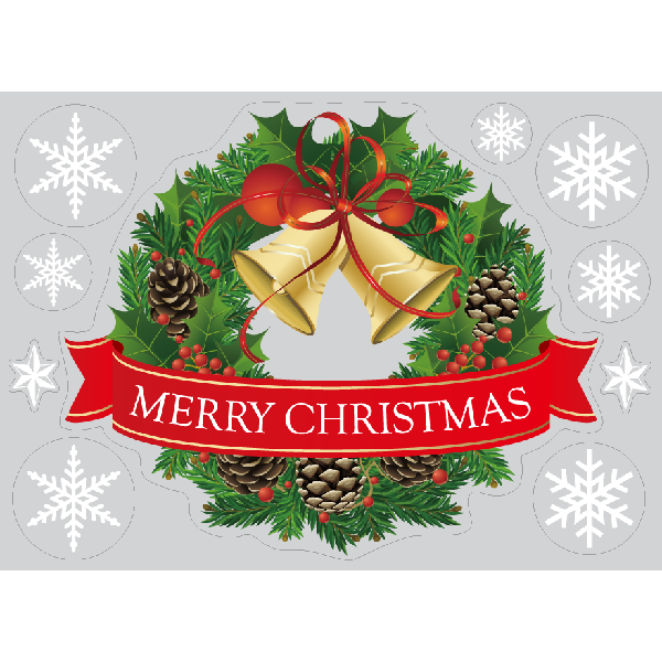 【PP】X’masリース ミニ 赤の写真