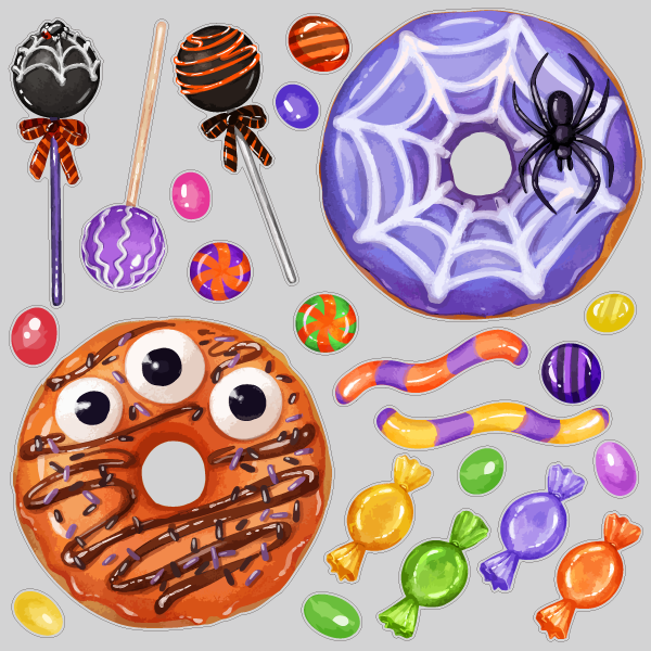 【VP】ハロウィンドーナツ