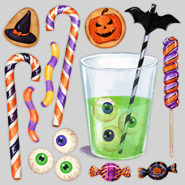 【VP】ハロウィン目玉入りジュース