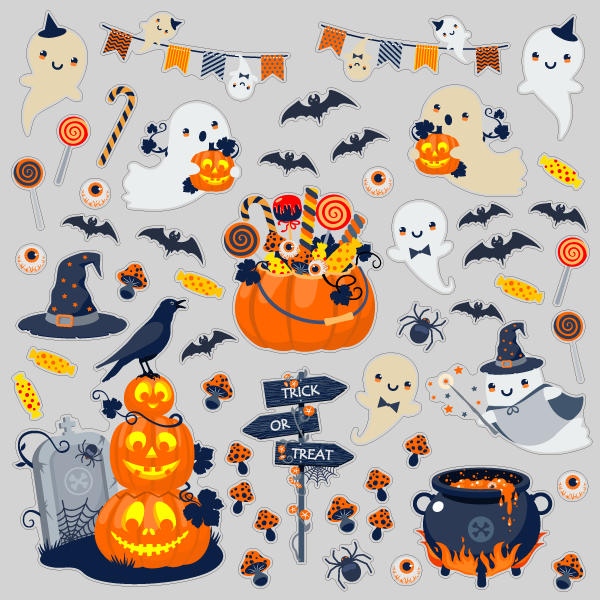 【VP】おばけとパンプキン3兄弟ミックス