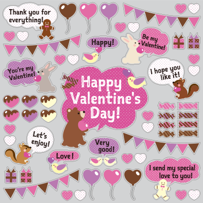 【VP】バレンタインメッセージの写真