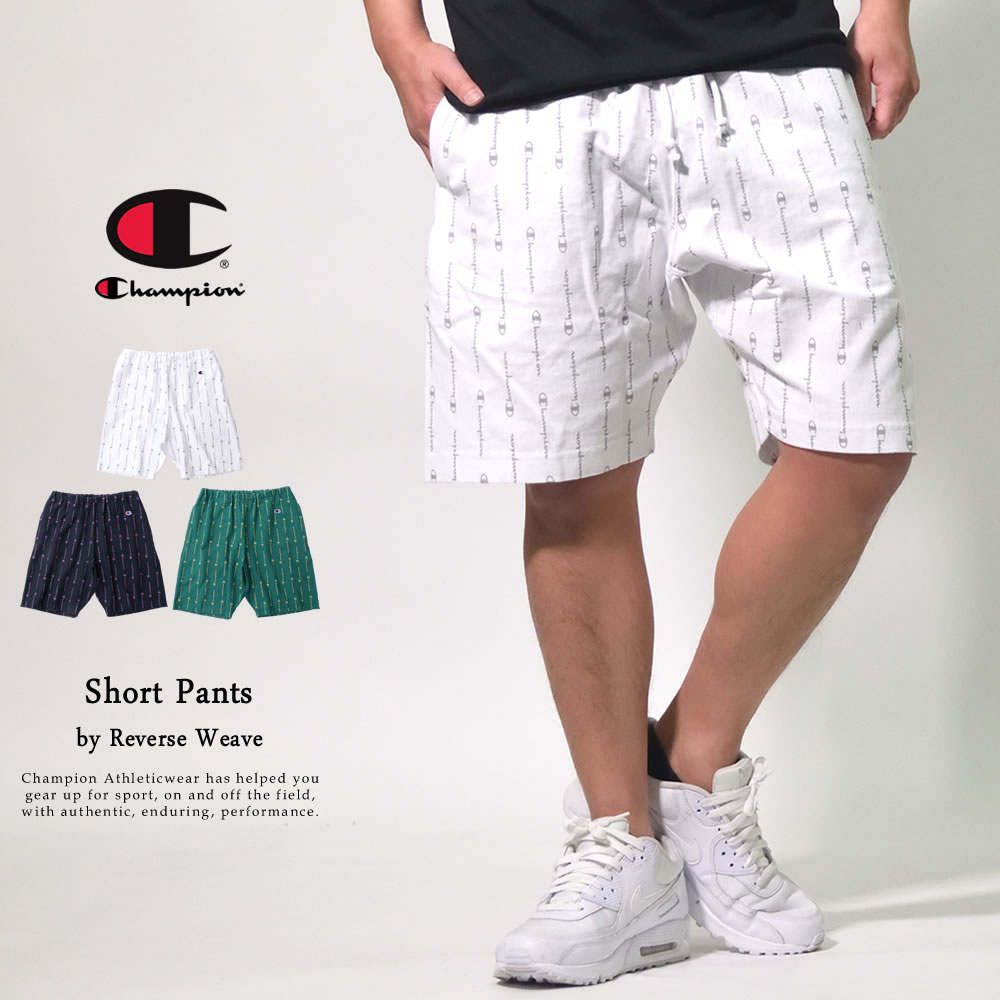 チャンピオン Champion スウェット ハーフパンツ メンズ ロゴ総柄 リバースウィーブ ショートパンツ C3 R511 ファッション メンズ カジュアル ストリート系 B系ファッション 通販 チャンピオン Champion スウェット ハーフパンツ メンズ ロゴ総柄 リバースウィーブ ショートパンツ C3 R511 ファッション メンズ カジュアル ストリート系 B系ファッション 通販