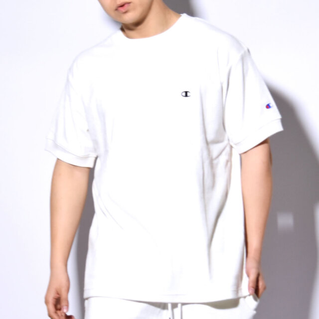 チャンピオン Champion パイル生地tシャツ メンズ 半袖 ベーシック パイルtシャツ C3 T501 21ss 春 夏 新作 ファッション メンズ カジュアル ストリート系 B系ファッション 通販