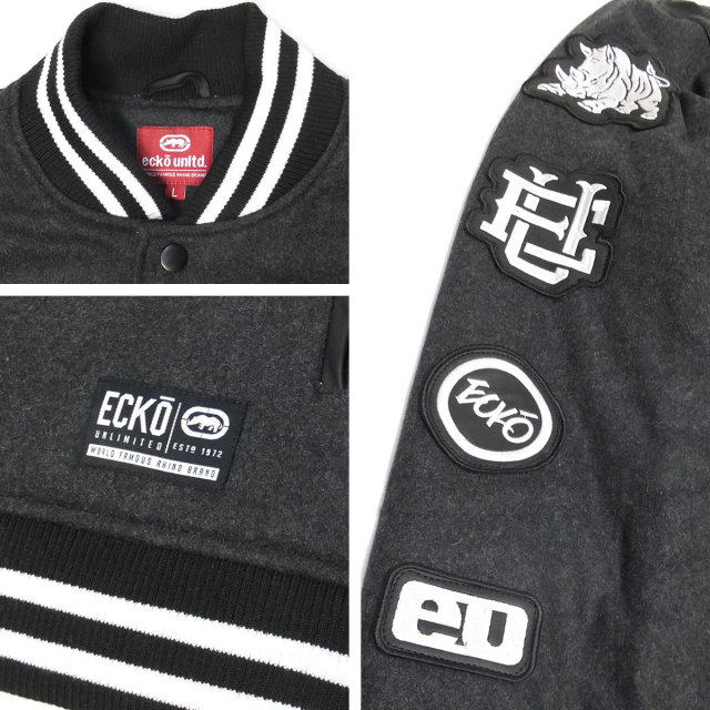 ECKO UNLTD エコーアンリミテッド スタジアムジャケット VARSITY JACKET EM010038 5V5237 ストリート系