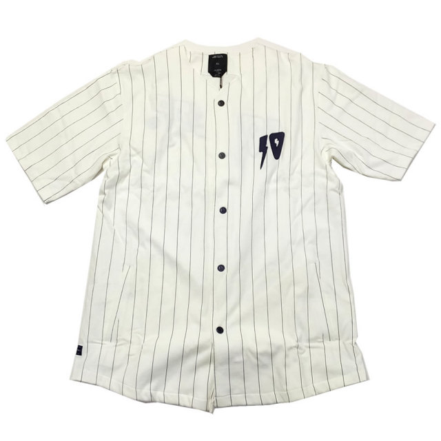 10DEEP テンディープ ベースボールシャツ BLEACHER BASEBALL JERSEY 71TD4227 7V1439
