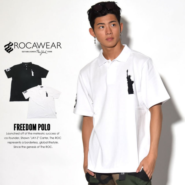 ROCAWEAR ロカウェア ポロシャツ FREEDOM POLO RW172K04 7V1442