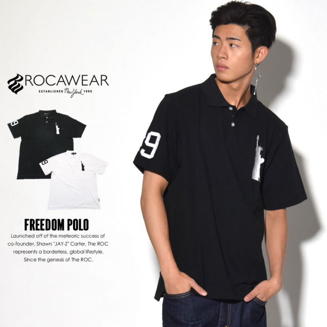 ROCAWEAR ロカウェア ポロシャツ FREEDOM POLO RW172K04 7V1442