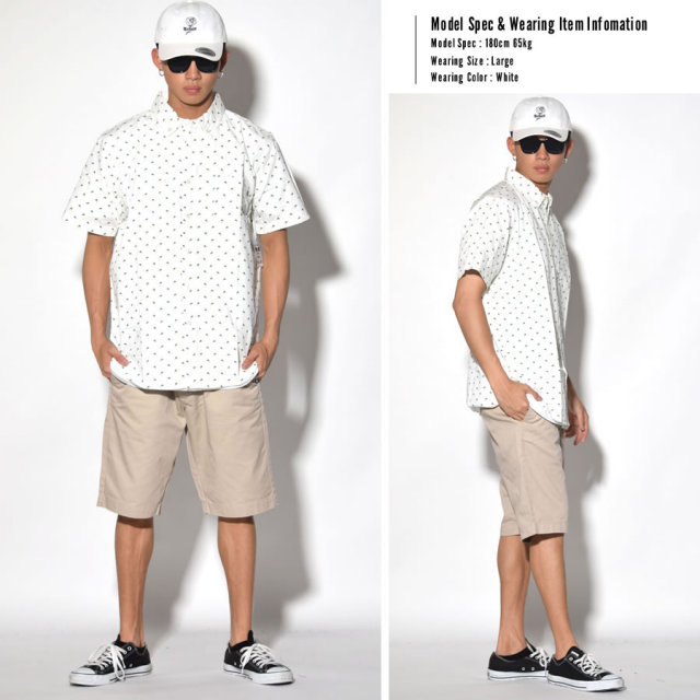 OBEY オベイ 半袖シャツ PARADAISE POINT WOVEN 18120155 7V3241