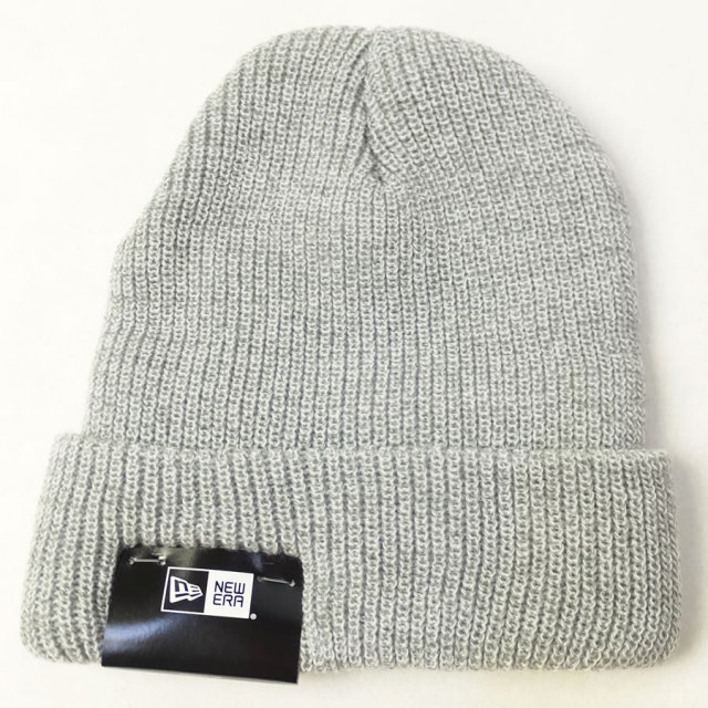 NEW ERA ニューエラ ニットキャップ SOFT CUFF KNIT ライトグレー ホワイトヘザー 11474279 7V9259