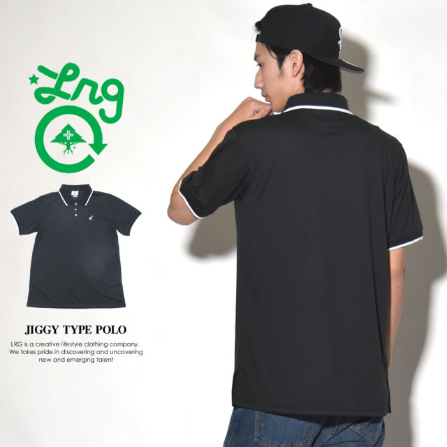 LRG エルアールジー ポロシャツ メンズ JIGGY TYPE POLO (J181003)