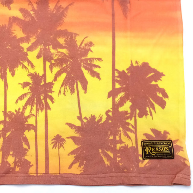 REASON リーズン ポロシャツ PALM POLO (Q8-108)