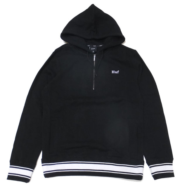 HUF ハフ ハーフジップパーカー RELAY FRENCH TERRY PULLOVER HOODIE FL00063