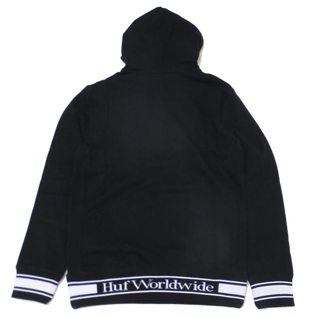 HUF ハフ ハーフジップパーカー RELAY FRENCH TERRY PULLOVER HOODIE FL00063