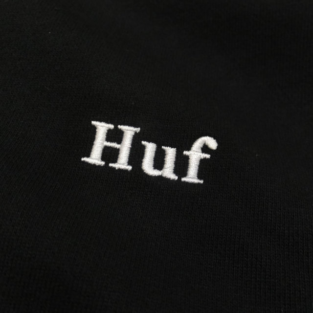 HUF ハフ ハーフジップパーカー RELAY FRENCH TERRY PULLOVER HOODIE FL00063