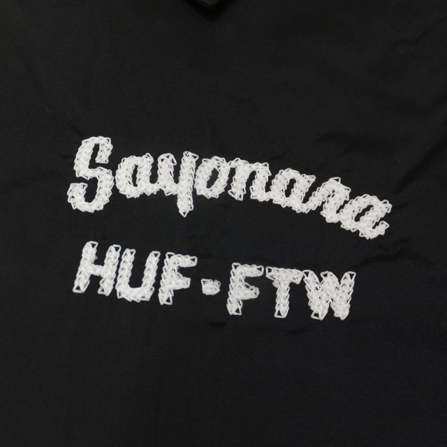 HUF ハフ コーチジャケット SAYONARA COACHES JACKET JK00091