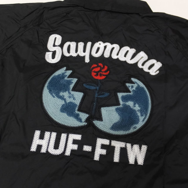 HUF ハフ コーチジャケット SAYONARA COACHES JACKET JK00091