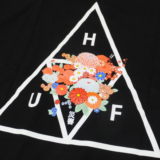 HUF ハフ 半袖Tシャツ MEMORIAL TRIANGLE S/S TEE TS00389