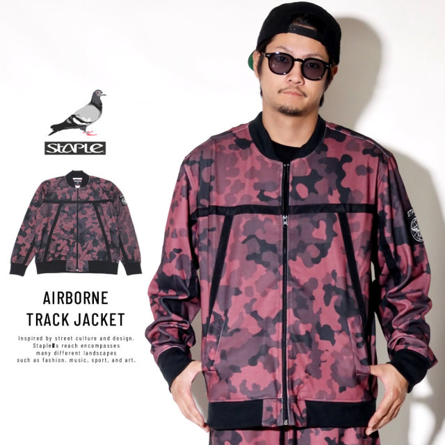 STAPLE ステイプル トラックジャケット AIRBORNE TRACK JACKET 1809O4982