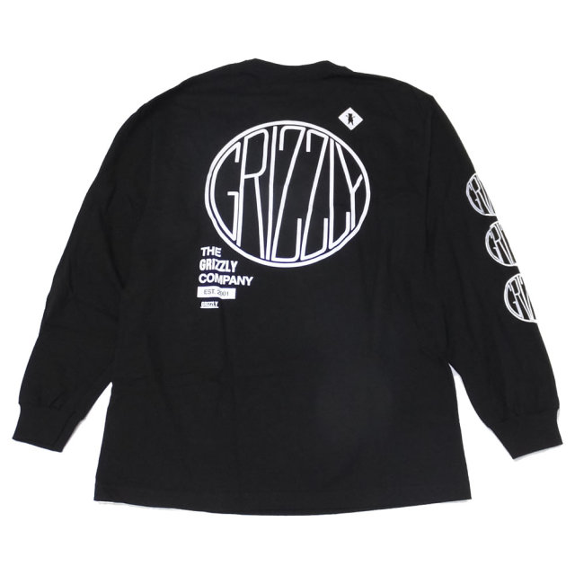 Grizzly Griptape 長袖Tシャツ LOCOMOTIVE L/S TEE GMC1802P15