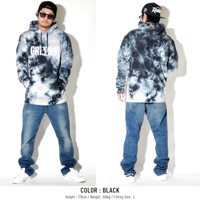 Grizzly Griptape プルオーバーパーカー STORM FRONT HOODIE GMC1808P12