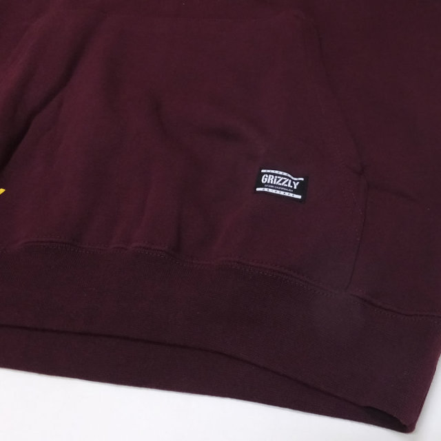 Grizzly Griptape プルオーバーパーカー LOCOMOTIVE HOODIE GMC1808P17