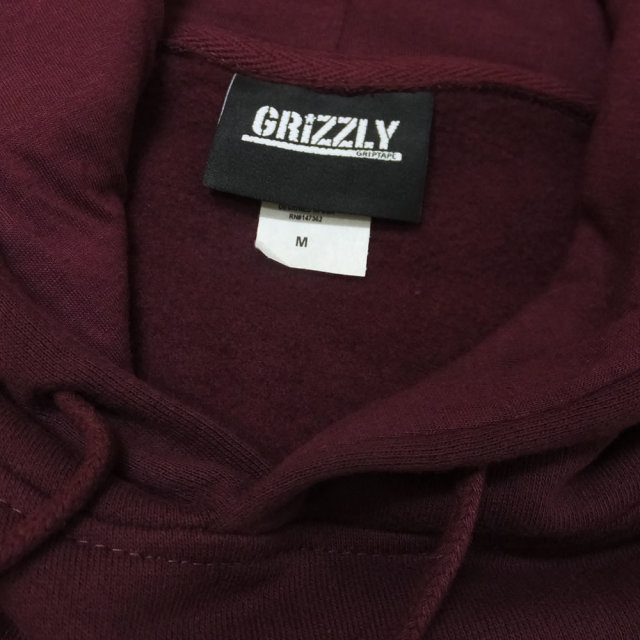 Grizzly Griptape プルオーバーパーカー LOCOMOTIVE HOODIE GMC1808P17
