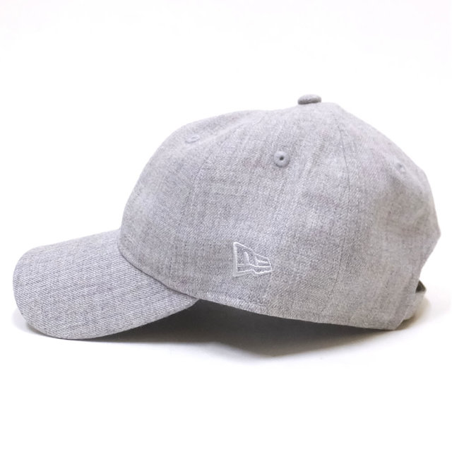 NEW ERA ニューエラ カーブバイザーキャップ 9THIRTY クロスストラップ ヘザーグレー 11781568