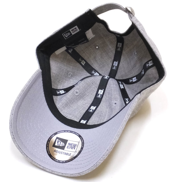 NEW ERA ニューエラ カーブバイザーキャップ 9THIRTY クロスストラップ ヘザーグレー 11781568