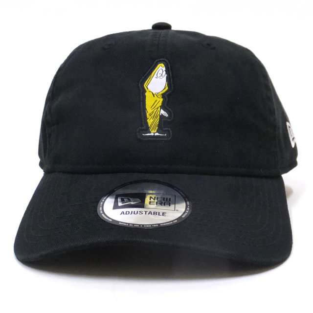 NEW ERA ニューエラ コラボ カーブバイザーキャップ 9THIRTY クロスストラップ ゲゲゲの鬼太郎 ねずみ男 ブラック 11785087