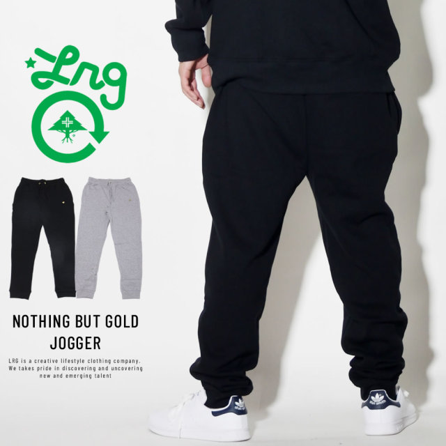 LRG エルアールジー スウェットパンツ NOTHING BUT GOLD JOGGER J185037