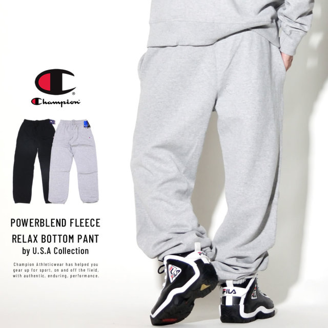 CHAMPION チャンピオン スウェットパンツ POWERBLEND FLEECE RELAX BOTTOM PANT P0894