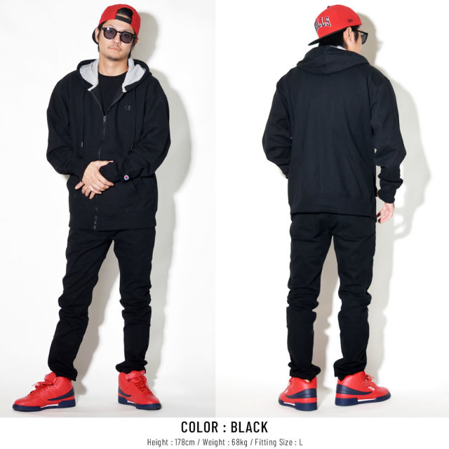 CHAMPION チャンピオン ジップパーカー POWERBLEND FLEECE FULL ZIP S0891
