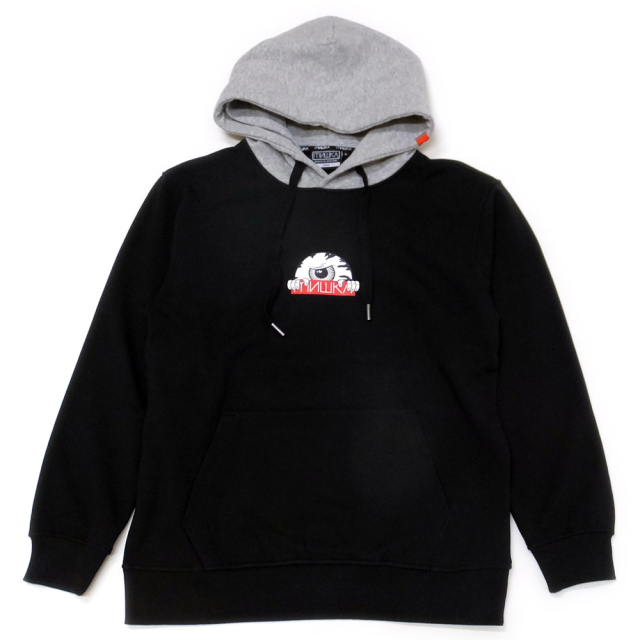 MISHKA ミシカ プルオーバーパーカー PEEPING KEEP WATCH HOODIE MAW180464
