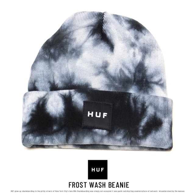 HUF ハフ ビーニー FROST WASH BEANIE BN00057