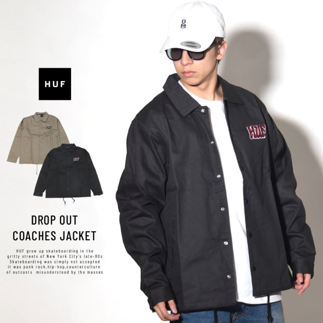 HUF ハフ コーチジャケット DROP OUT COACHES JACKET JK00110