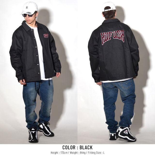 HUF ハフ コーチジャケット DROP OUT COACHES JACKET JK00110