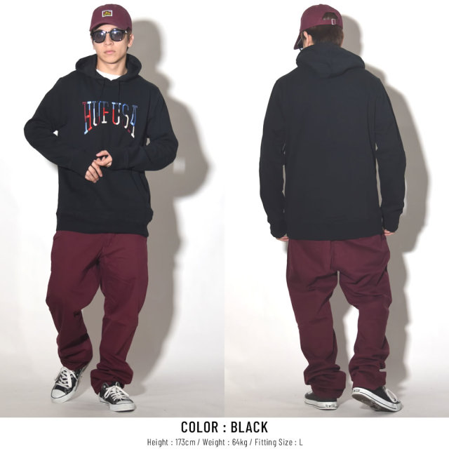 HUF ハフ プルオーバーパーカー UNIVERSITY PULLOVER HOODIE PF00089
