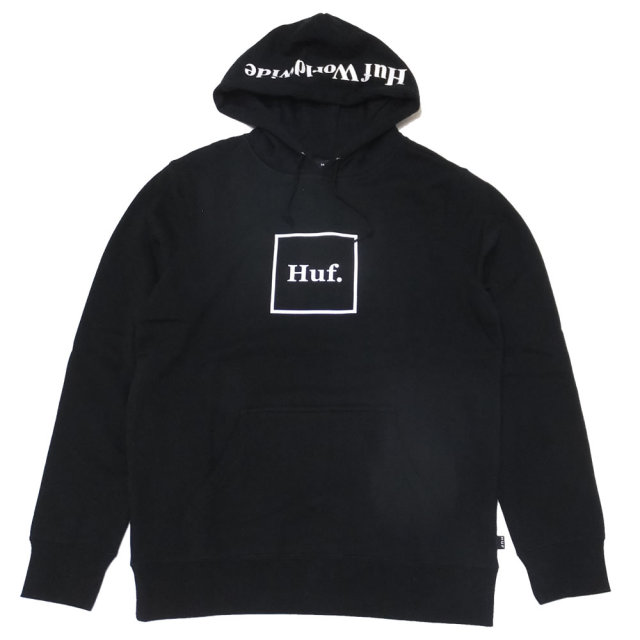 HUF ハフ プルオーバーパーカー BOX LOGO PULLOVER HOODIE PF00098