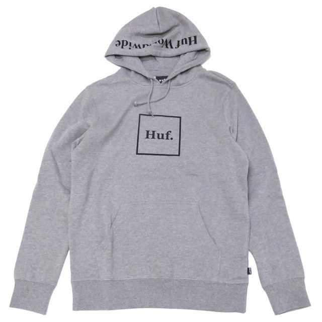 HUF ハフ プルオーバーパーカー BOX LOGO PULLOVER HOODIE PF00098