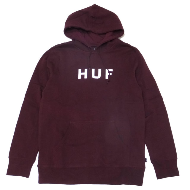 HUF ハフ プルオーバーパーカー ESSENTIAL OG LOGO PULLOVER HOODIE PF00099