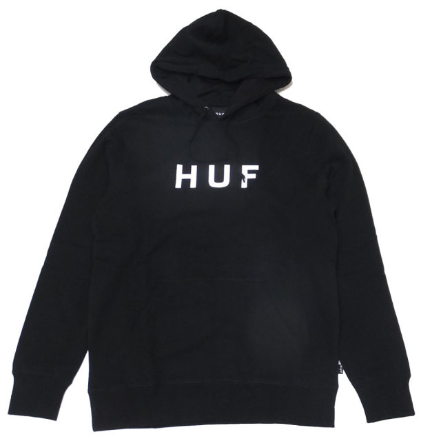 HUF ハフ プルオーバーパーカー ESSENTIAL OG LOGO PULLOVER HOODIE PF00099