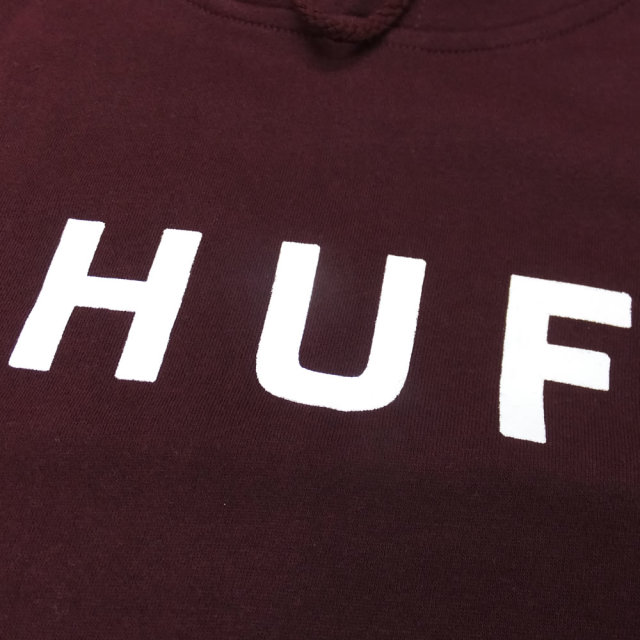 HUF ハフ プルオーバーパーカー ESSENTIAL OG LOGO PULLOVER HOODIE PF00099