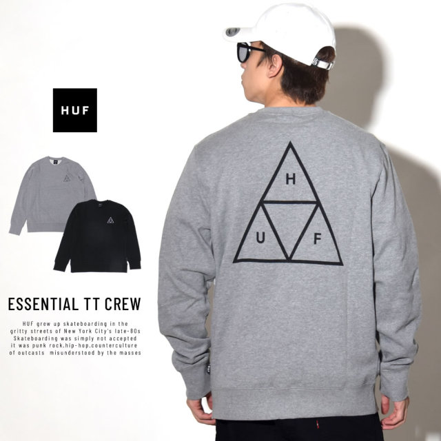 HUF ハフ トレーナー ESSENTIAL TT CREW PF00101
