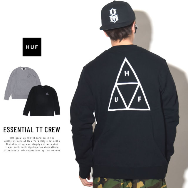 HUF ハフ トレーナー ESSENTIAL TT CREW PF00101