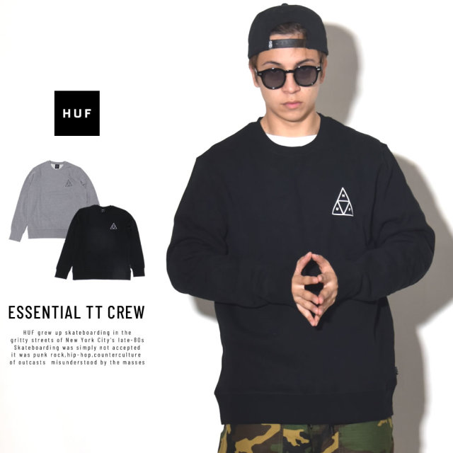 HUF ハフ トレーナー ESSENTIAL TT CREW PF00101